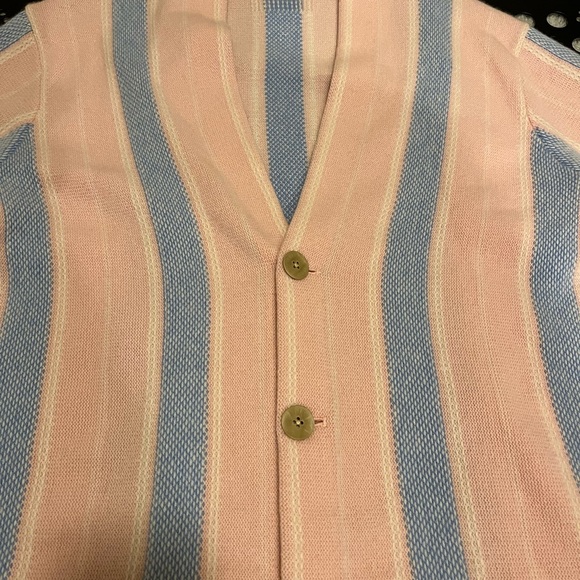 Guest In Residence Baja Everywear 100% Cashmere Cardigan Powder Pink Size S - Picture 4 of 12